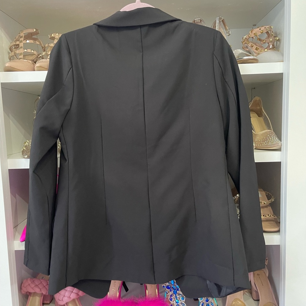 Buttonless Blazer - image 3